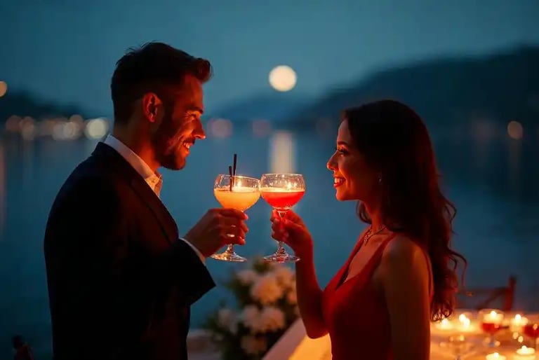 toasting to an unforgettable cocktail event