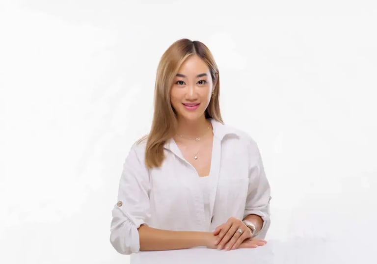 Headshot Photography on white background by Mirrorless Photo Studio in dubai