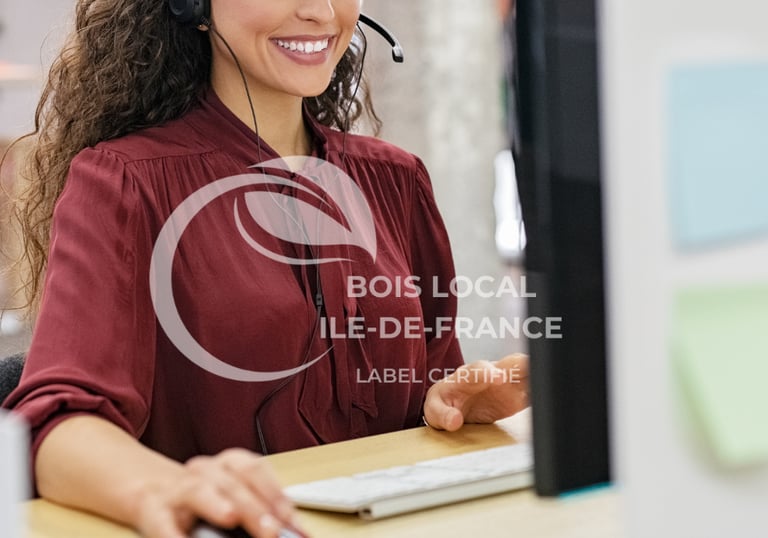 une personne qui s'occupe de recevoir des appels