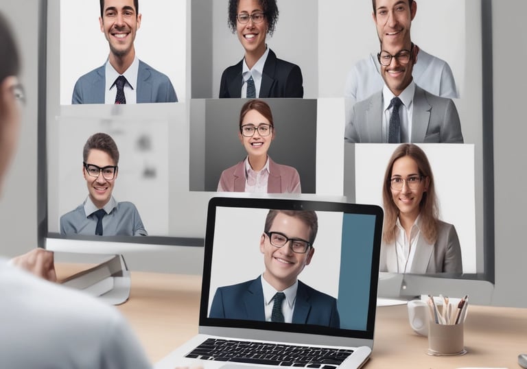 Group of people sitting in a circle during a support meeting in a bright room.