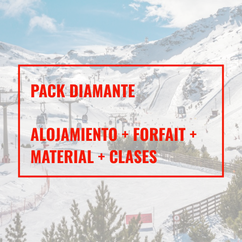 a ski lift in the snow with a ski lift in the background