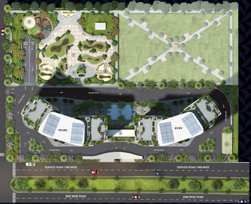 road map the ksy heights