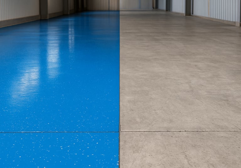 Epoxidharzboden vs. Beton - Was ist besser für die Industrie?