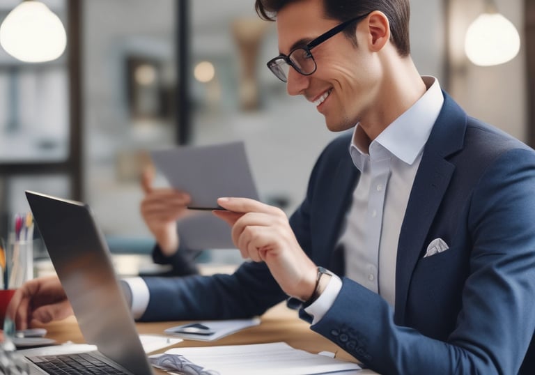 man holding incandescent bulb