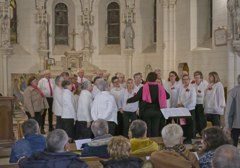 Le Chœur de Combray a investi l’église de Blandainville samedi soir pour un concert placé sous le si