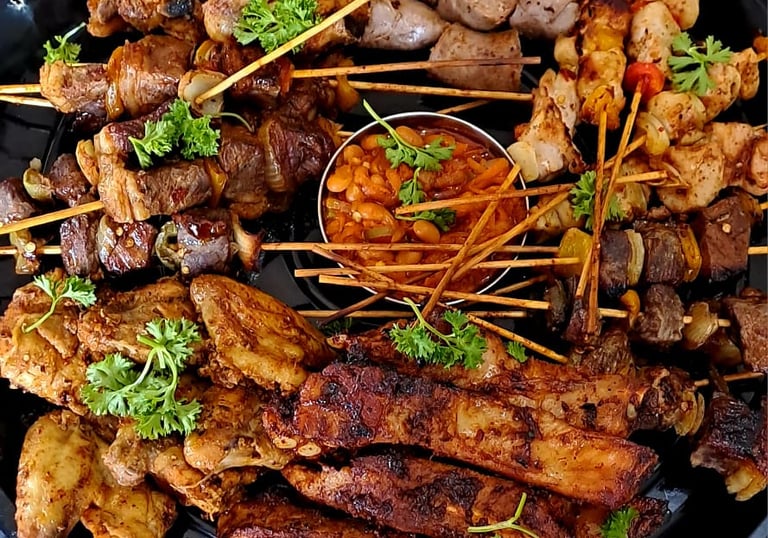 All out chef meat platter