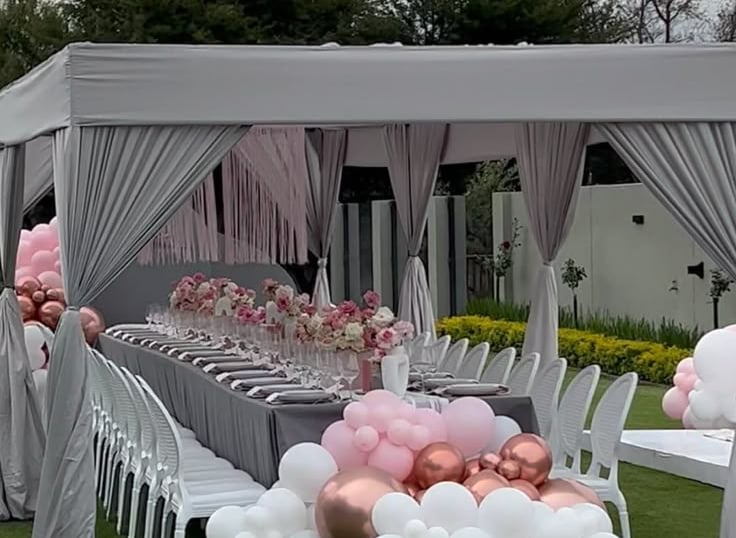 event decoration for a birthday party