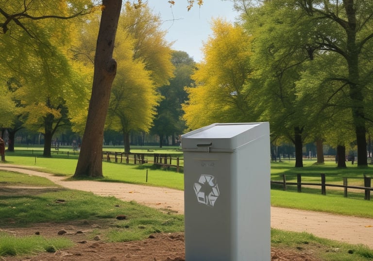 A clean, green lawn after Troopers Scoopers service with happy pets playing.