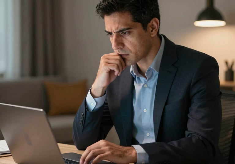 Close-up of hands holding a Canadian permanent resident card with a warm background.