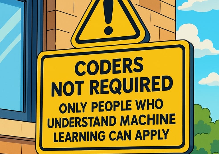 A Warning Sign for Coders.