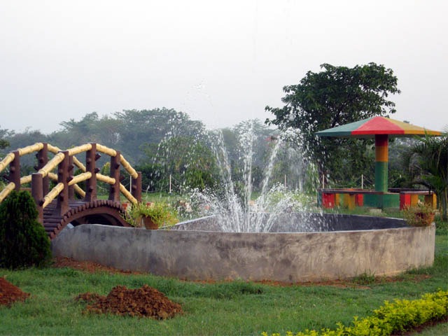 Deul Resort Fountain 