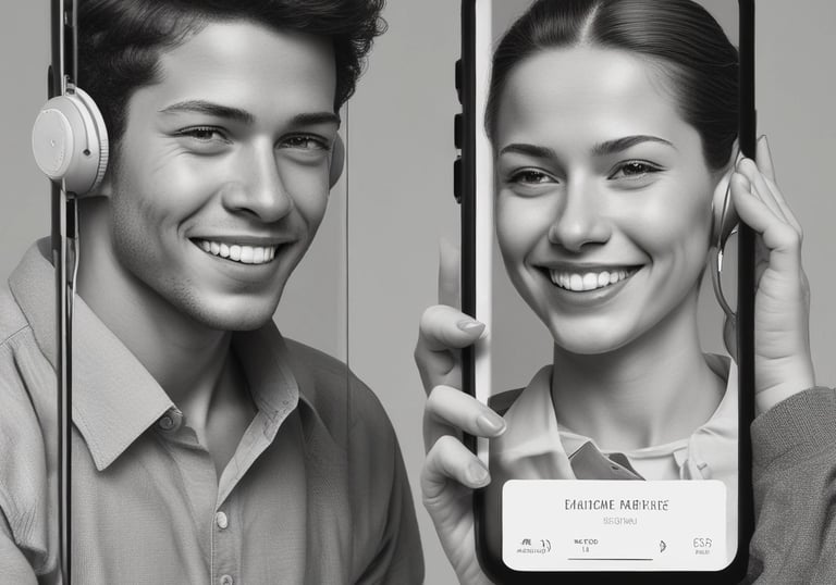 a man riding a skateboard down a street next to tall buildings