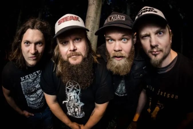 Swedish stoner rock band GREENLEAF