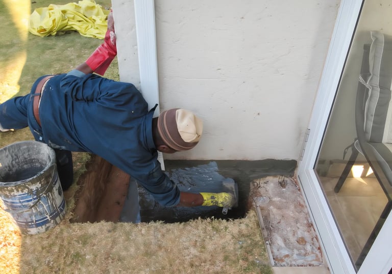 Damp proofing, Environmental Pro Construction, Honeydew
