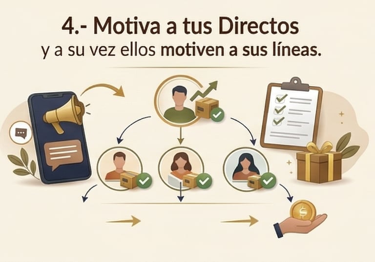 Motiva a tus directos