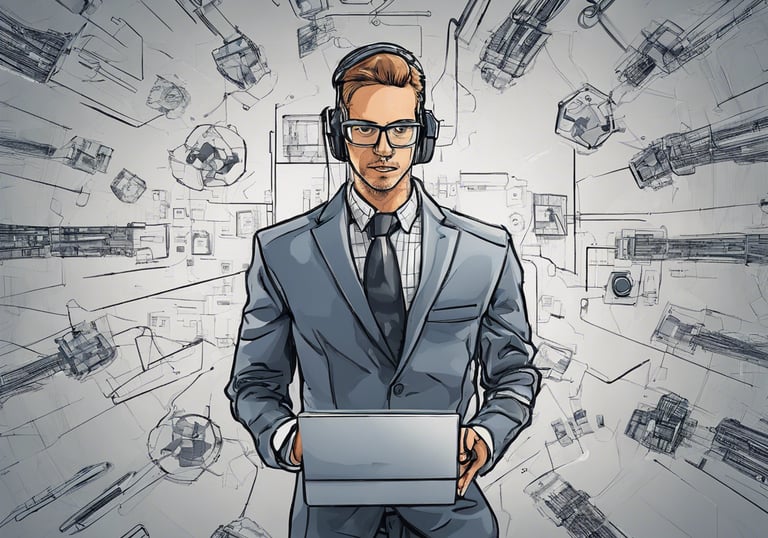 two person standing on gray tile paving