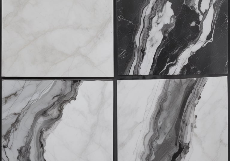 Side view of a modern building facade featuring sleek black granite cladding from South Africa.