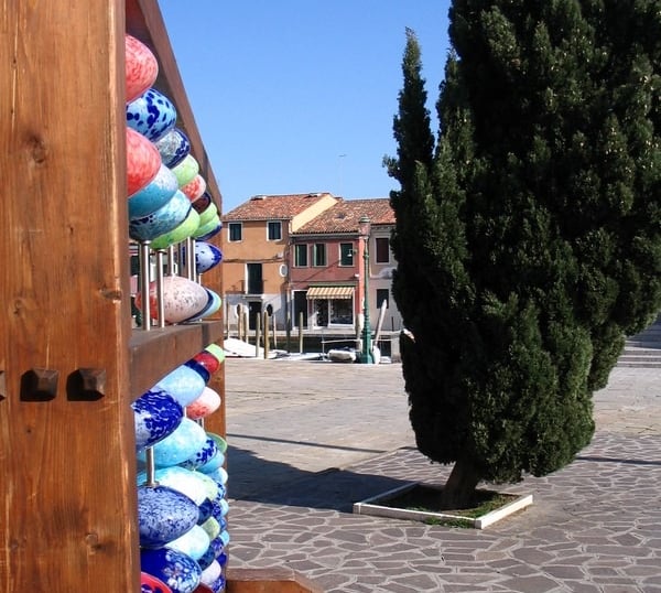 perle en verre boulier à Murano