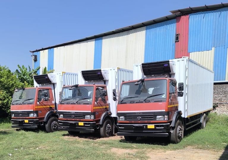insulated containers and carrier refrigeration units installed at Coolways Industries