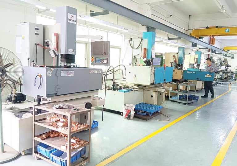 Metal Mould EDM tooling grinding lines for mold making