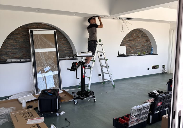 installazione condizionatori a soffitto