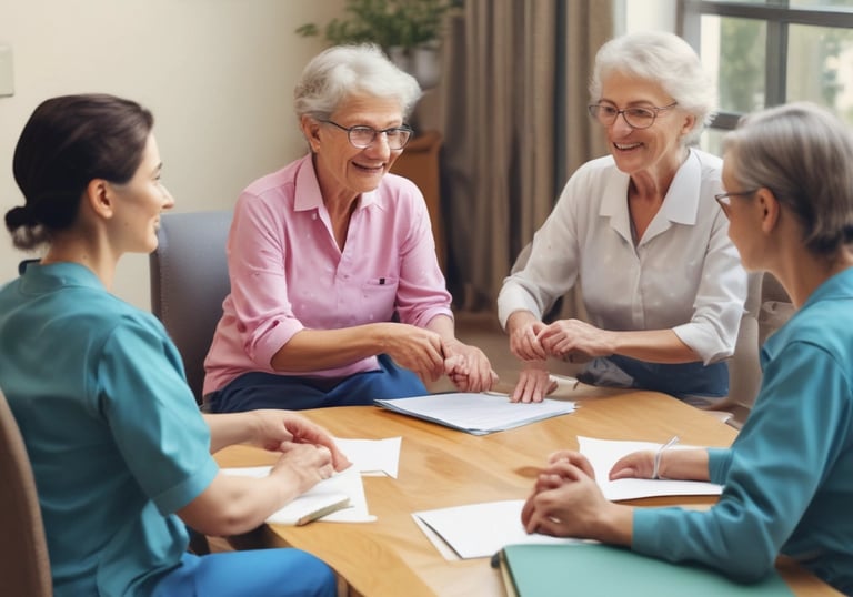 man in black vest and black dress pants standing beside white wooden door