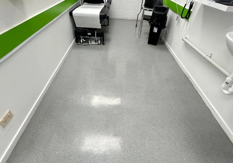 Medical cleaning Wellington example