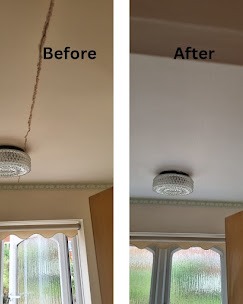 ceiling repairs and painting