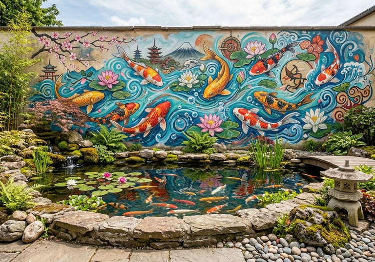 jasa pembuatan kolam koi