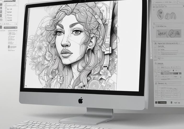 A collection of personalized gift boxes with elegant and colorful designs.