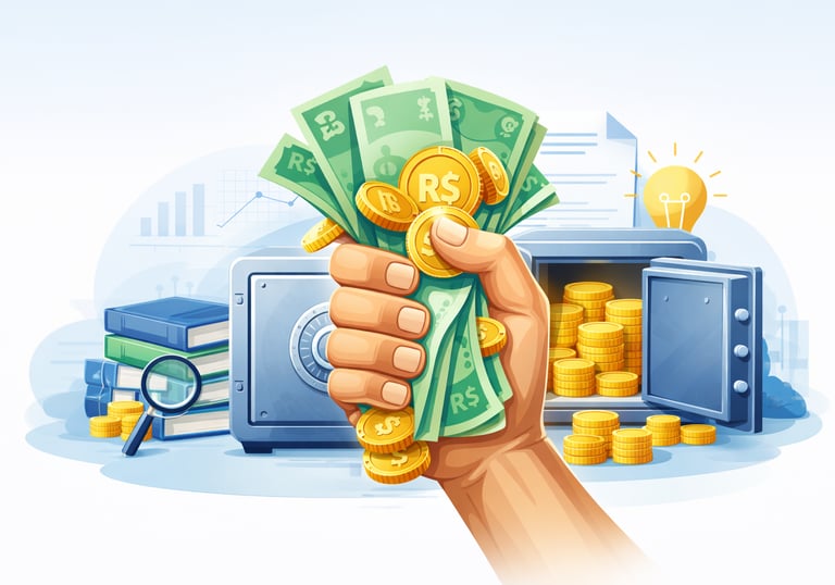 Dinheiro sempre disponível