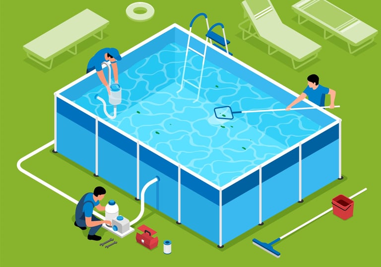 Swimming Pool Maintenance in Dubai