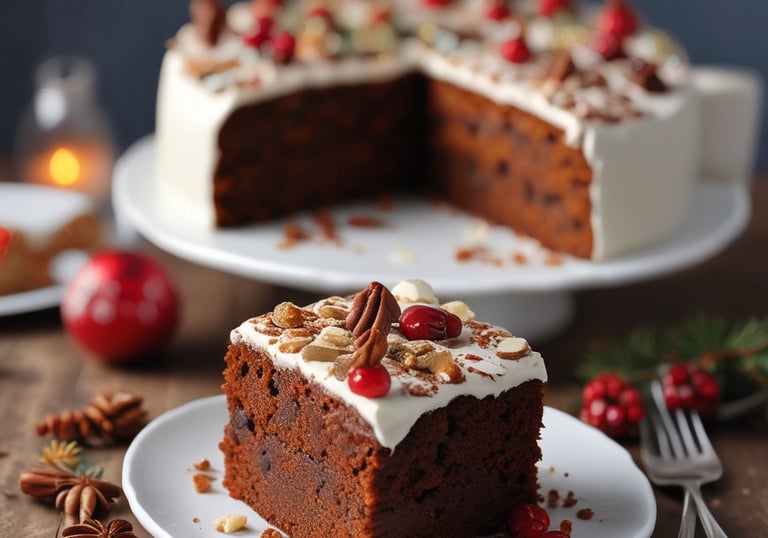 A colorful display of assorted pastries arranged on a linen cloth.