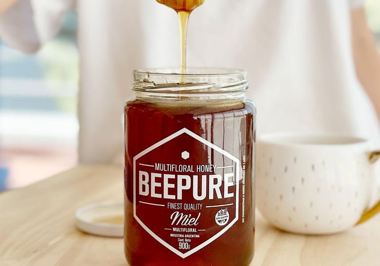Miel multifloral BEEPURE Argentina — distribuidor oficial Vanzzini en Chile