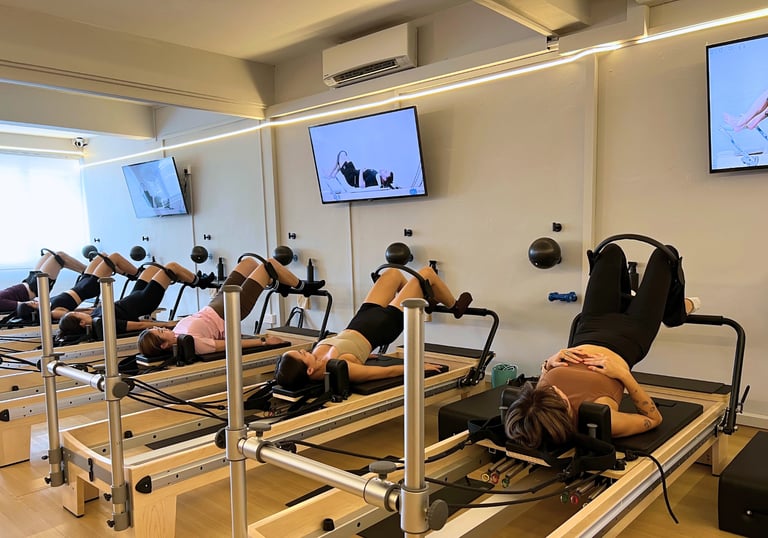 First in Singapore Video Led Pilates Class at Tirisula Pilates