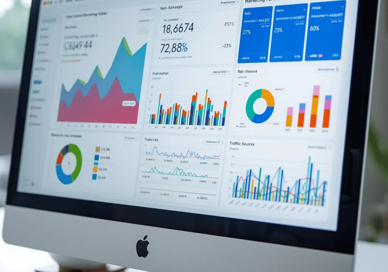 Digital marketing. interior decor, eBook