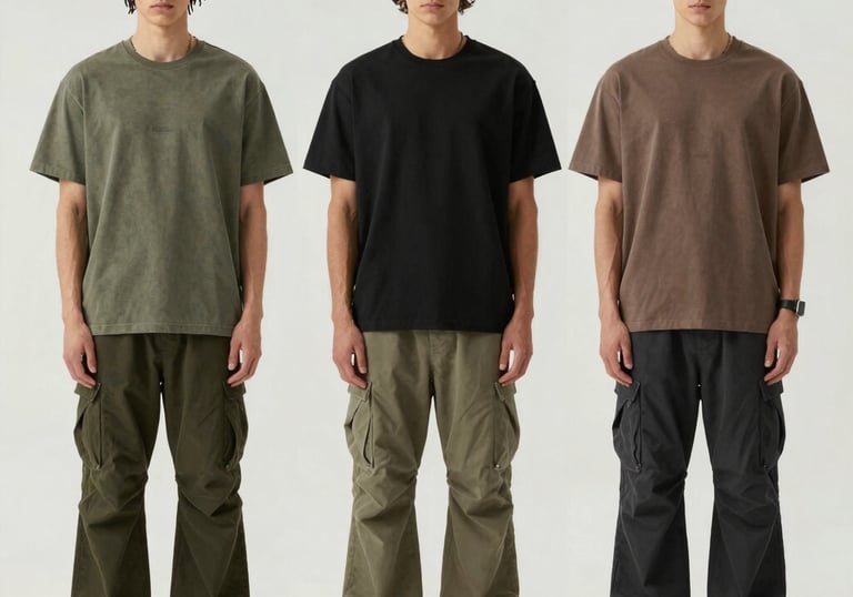 Glitch-effect animated digital lookbook preview with bold neon lime highlights.