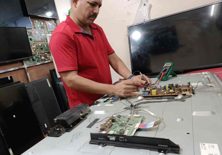 Riyadh television repair services image صيانة-شاشات-الرياض.com