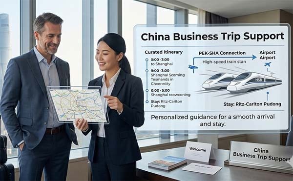 Business travel and sourcing support in China