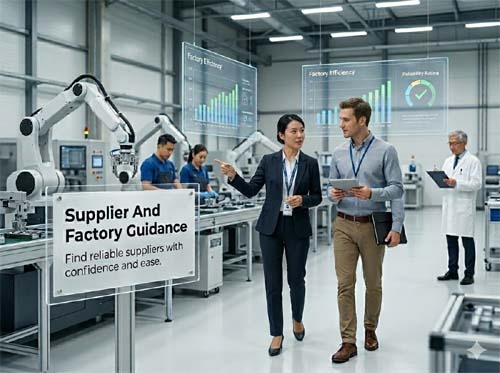 Supplier sourcing and factory visit assistance in China