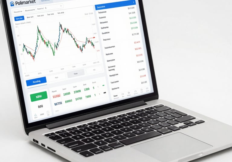 Abstract blockchain network visualization with glowing nodes and connections.