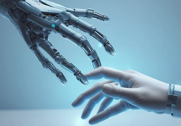 An illustration of AI technology in action.