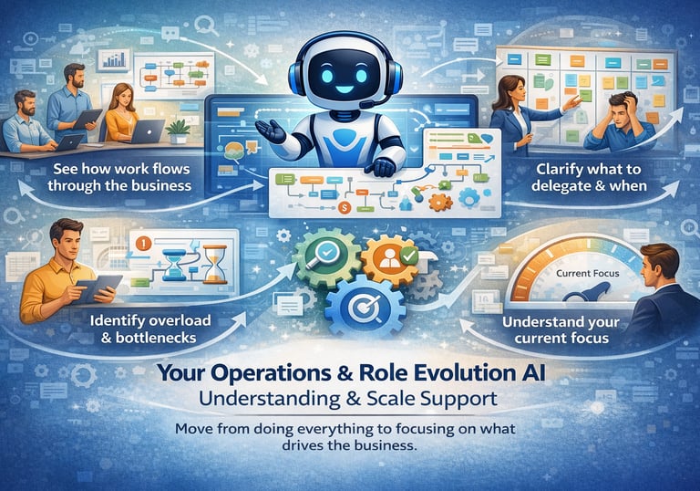 AI assistant delivering real-time insights on industry trends, tools, and market activity.