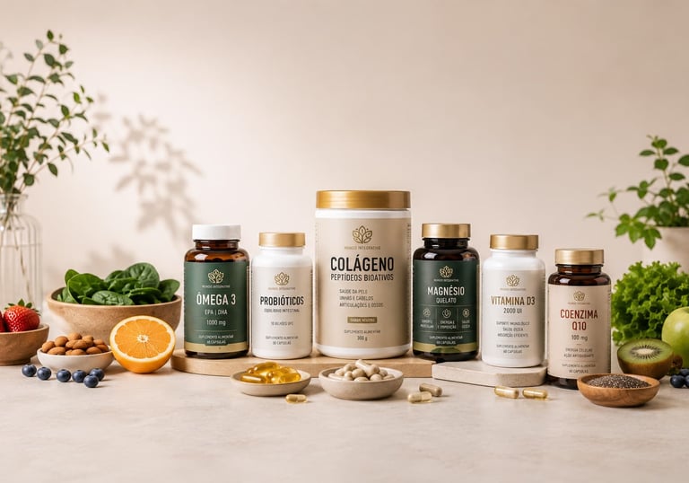 Suplementos, Saude, Medicina Integrativa