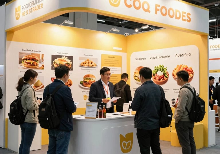 Trade Show representation for global exhibitions