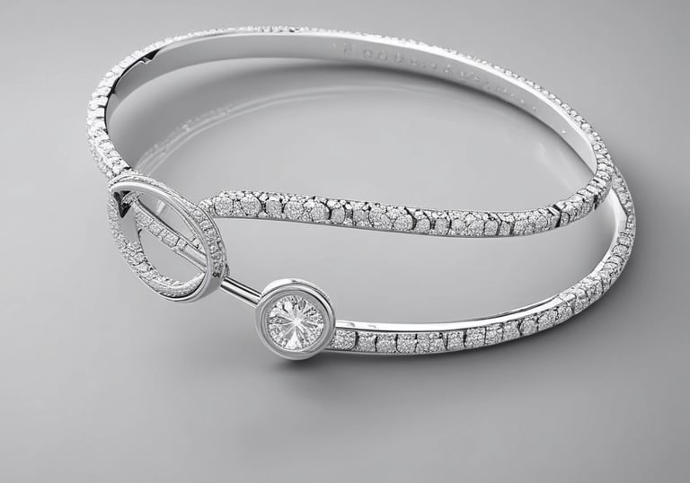 Elegant gold necklace displayed on a rustic wooden table with soft lighting.