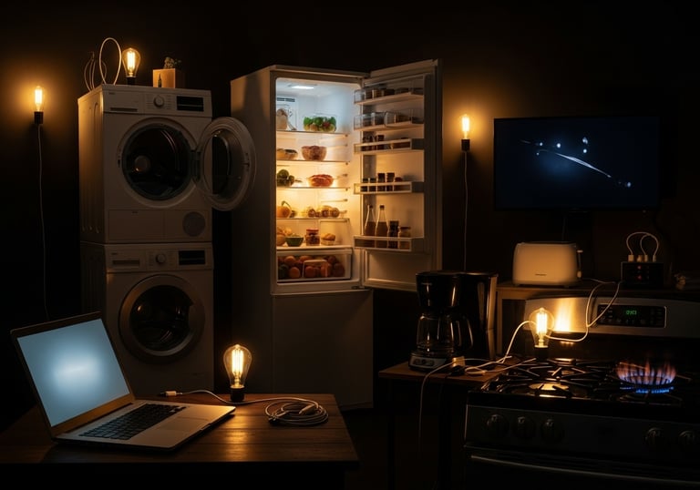 energy-using appliances in the home