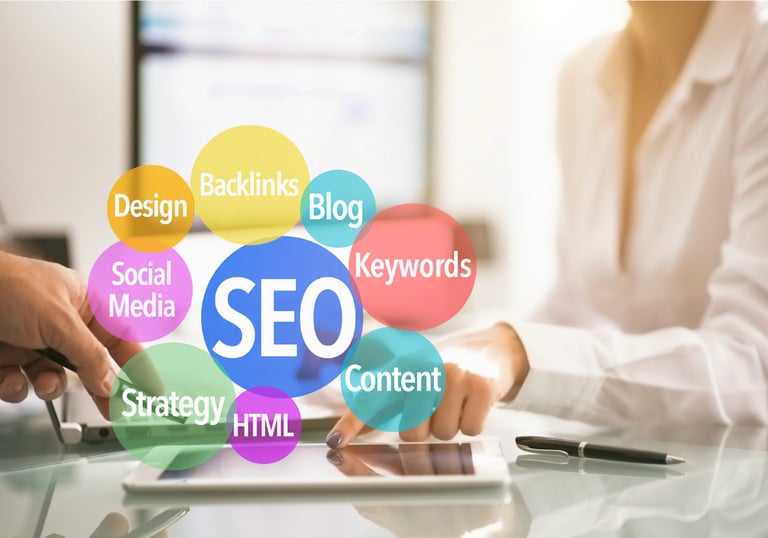 Website design and SEO/GEO optimisation services helping diverse Brighton & Hove businesses improve visibility.