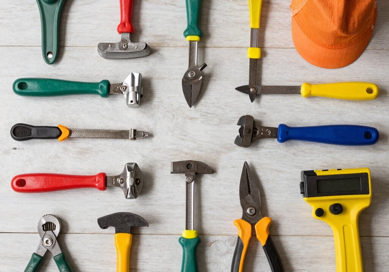 A cozy living room corner featuring curated home products with soft coastal colors.