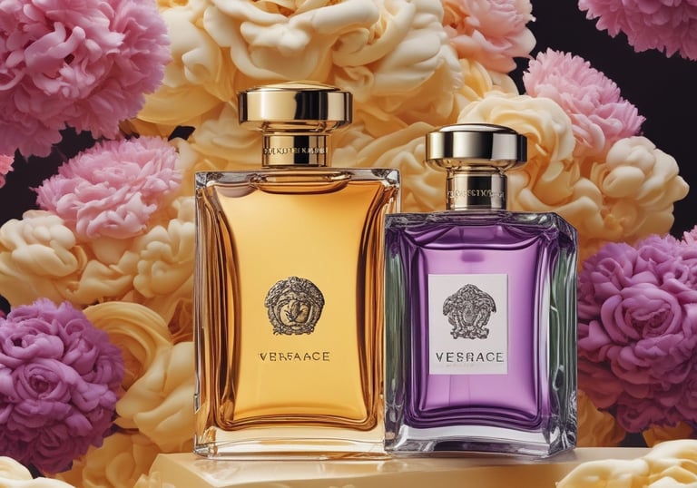 A private jet soaring above fluffy white clouds at golden hour.